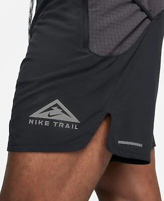 #ad Men#x27;s 3XL Nike Trail Second Sunrise 7” Dri FIT Running Shorts FB4194 010 $75 $44.00